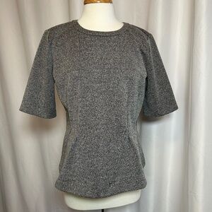 ANN TAYLOR LINED 3/4 LENGTH SLEEVE TOP - SIZE LARGE